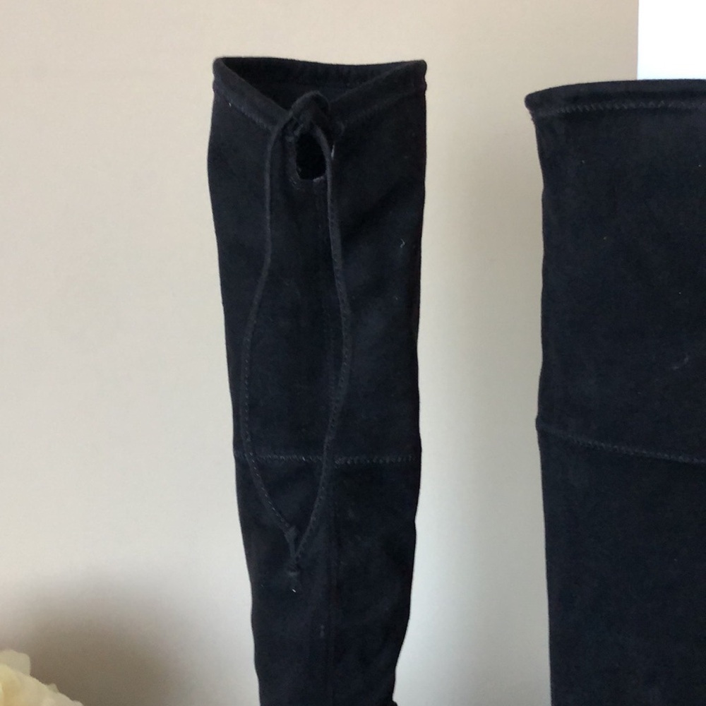 New UNISA Black Over the Knee 4” Heeled Boots - Picture 5 of 14